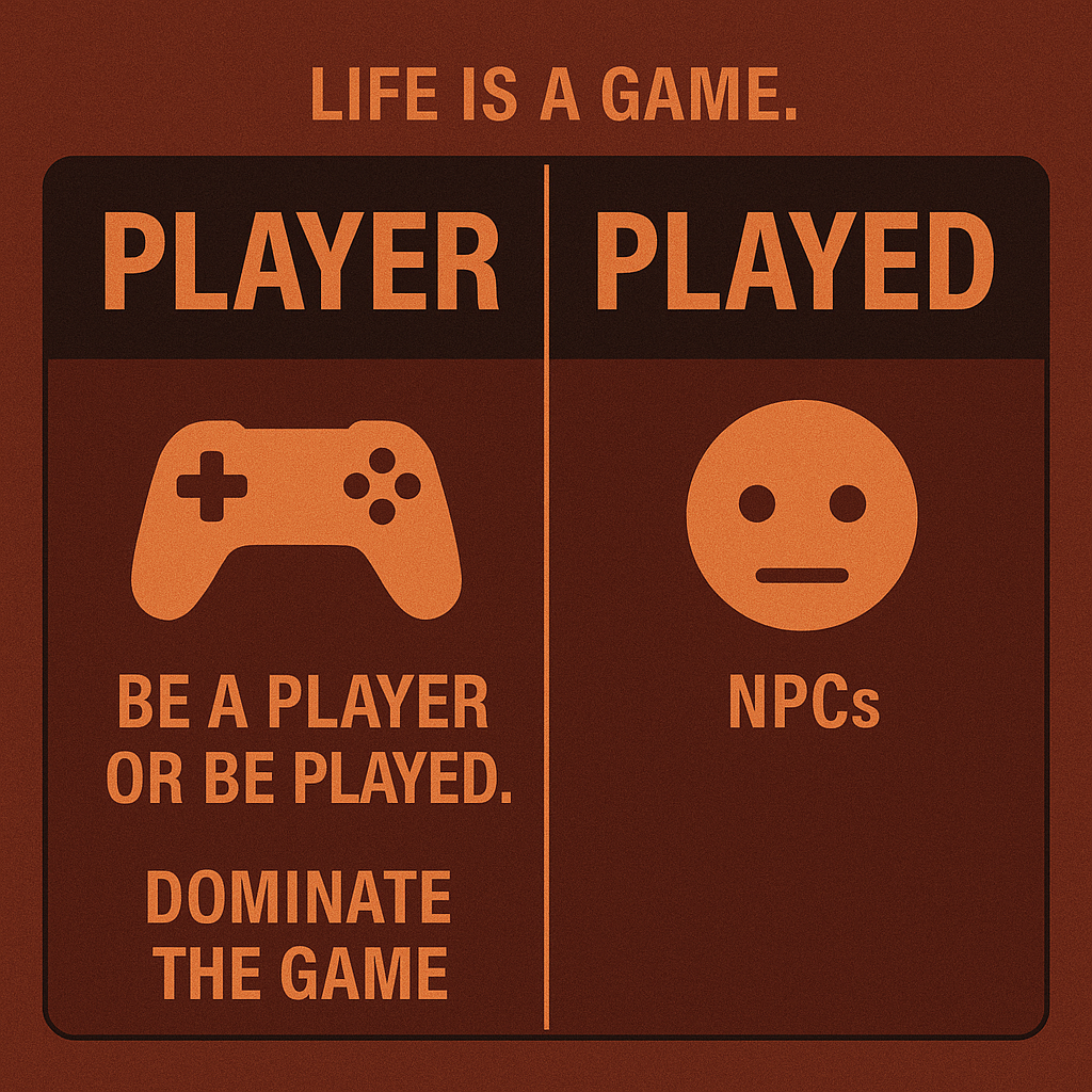 Life as a Game - Player vs.